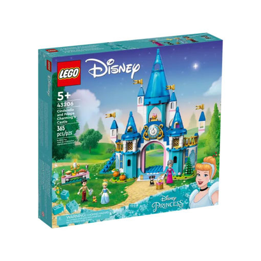 Picture of LEGO Disney 43206 Cinderella and Prince Charmings Castle